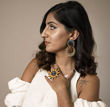 Load image into Gallery viewer, Anisha parmar CHAND DROP EARRINGS