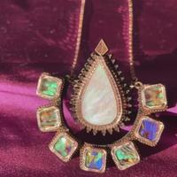 Load image into Gallery viewer, Anisha Parmar DIYA NECKLACE
